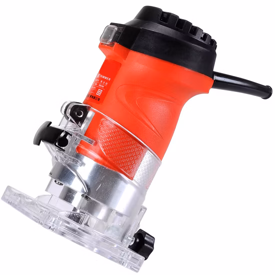 Tolhit 580W 6mm Mini máquina enrutadora eléctrica recortadora de madera manual